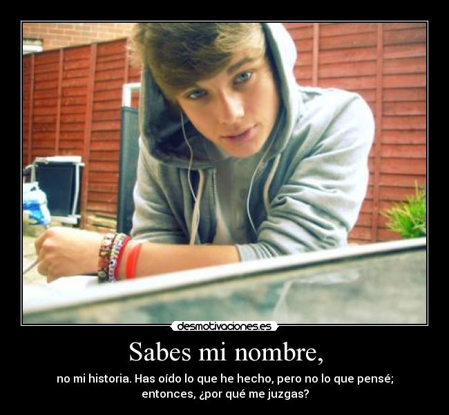 Sabes mi nombre, - 