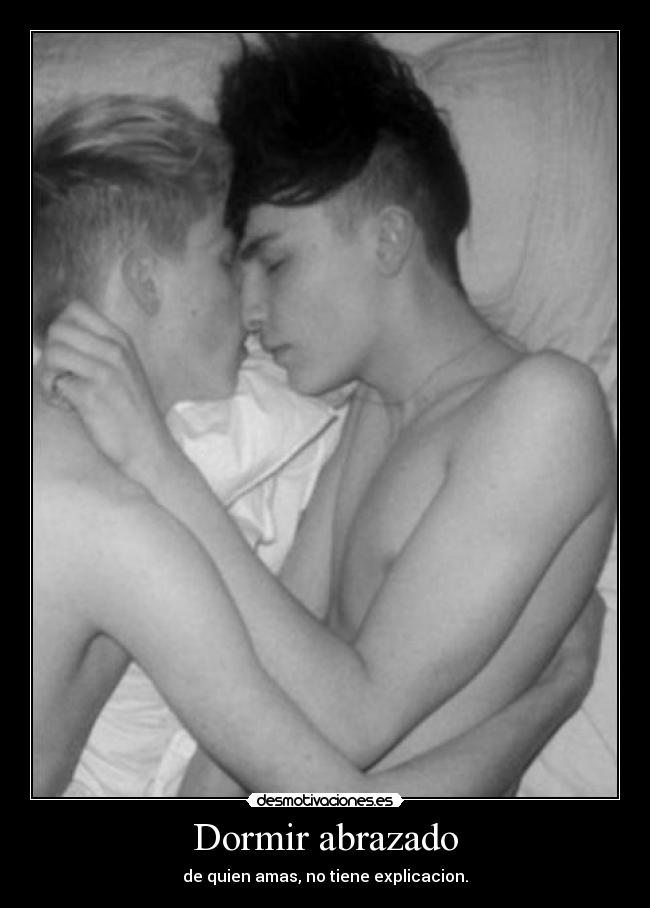 Dormir abrazado - 