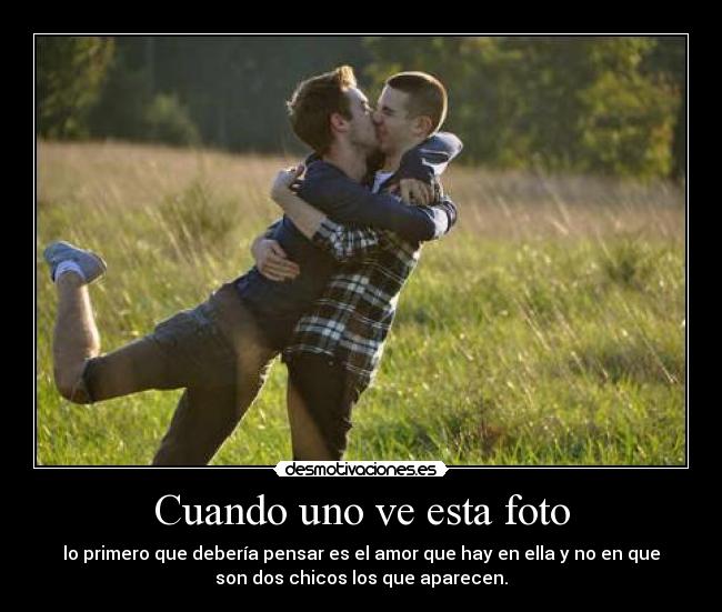 Cuando uno ve esta foto - 