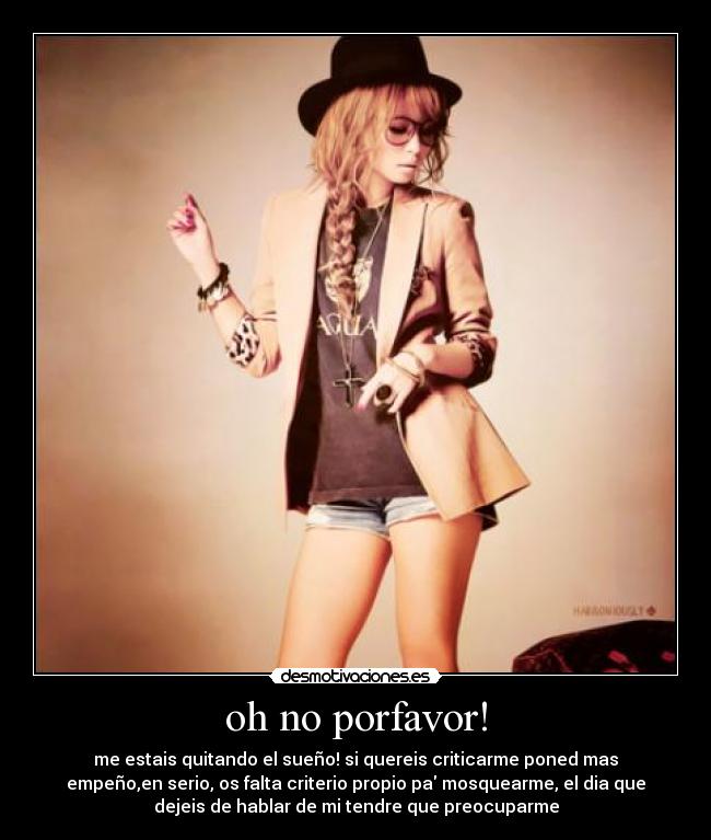oh no porfavor! - 