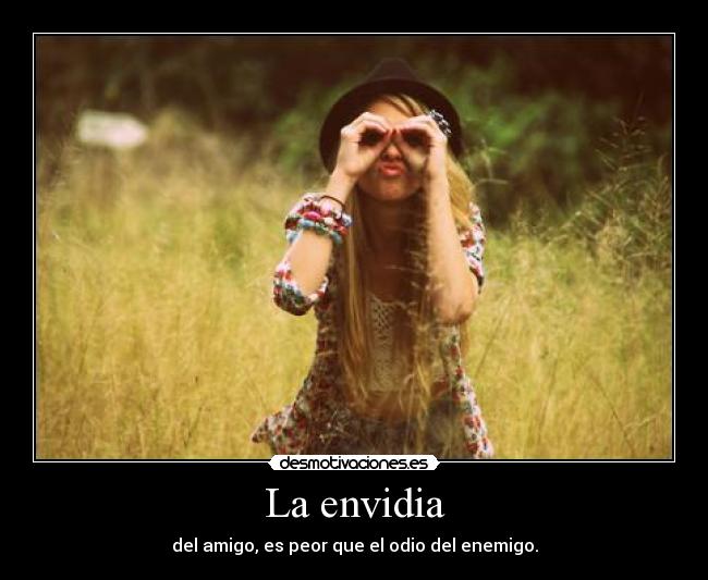 La envidia -
