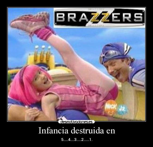 carteles infancia infancia destruida desmotivaciones