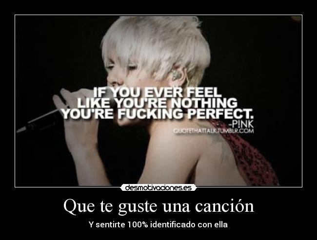 Que te guste una canción -