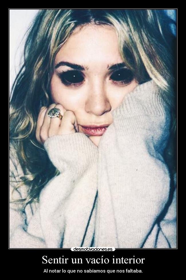 carteles vacio interior desmotivaciones