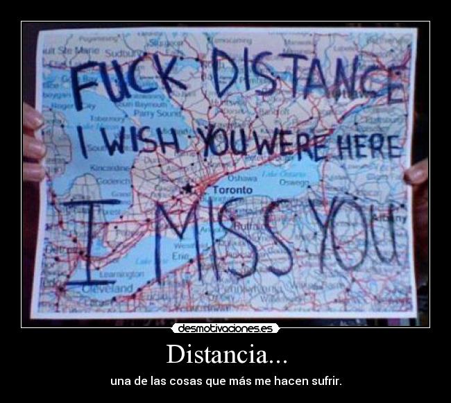 Distancia... - 