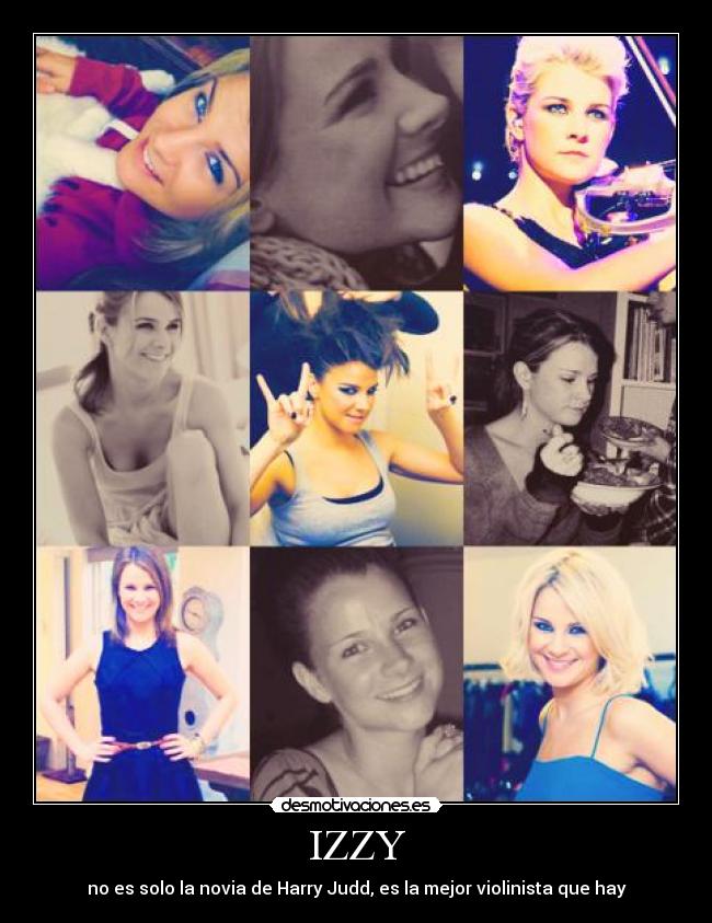 IZZY - no es solo la novia de Harry Judd, es la mejor violinista que hay