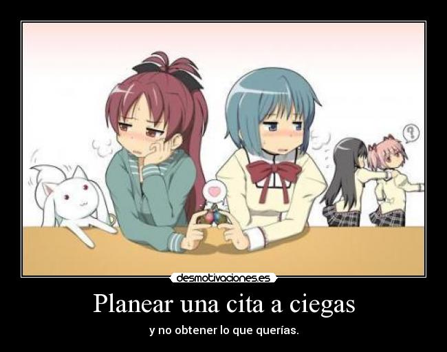 Planear una cita a ciegas - 