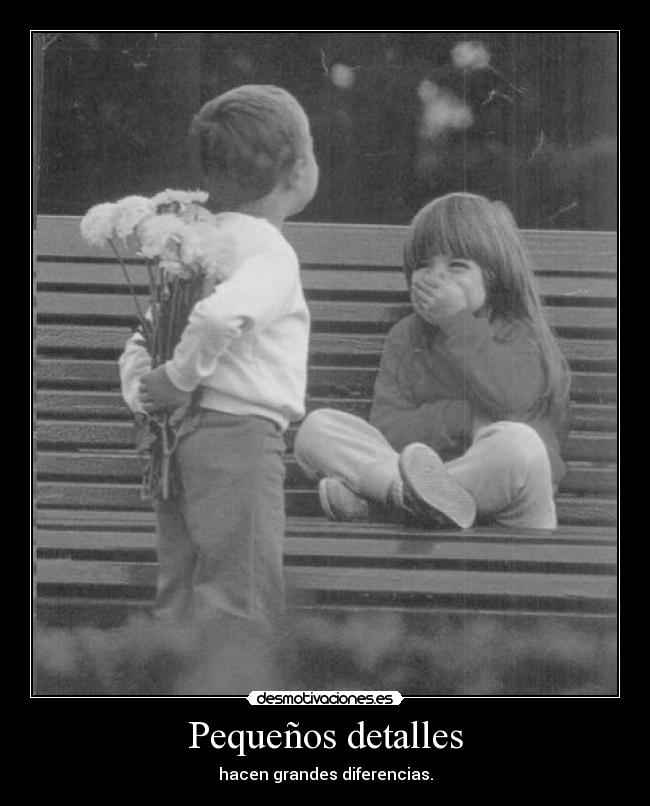 Pequeños detalles -