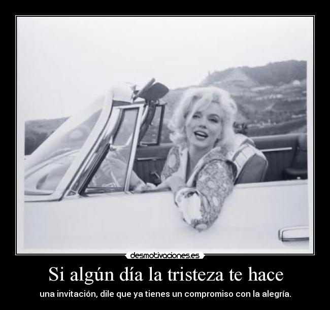 Si algún día la tristeza te hace - 