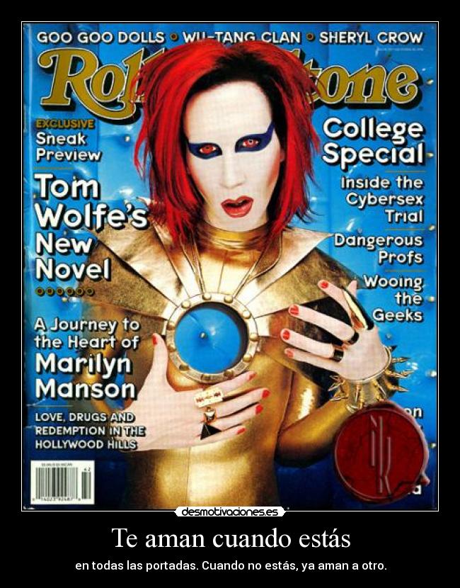 Te aman cuando estás -