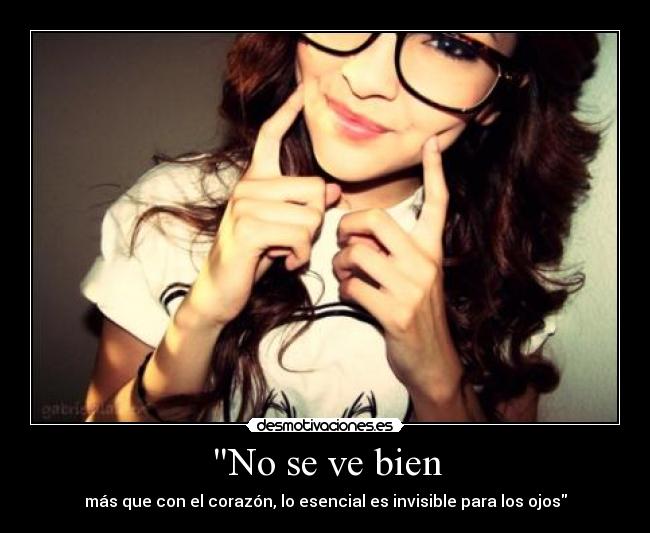 No se ve bien -