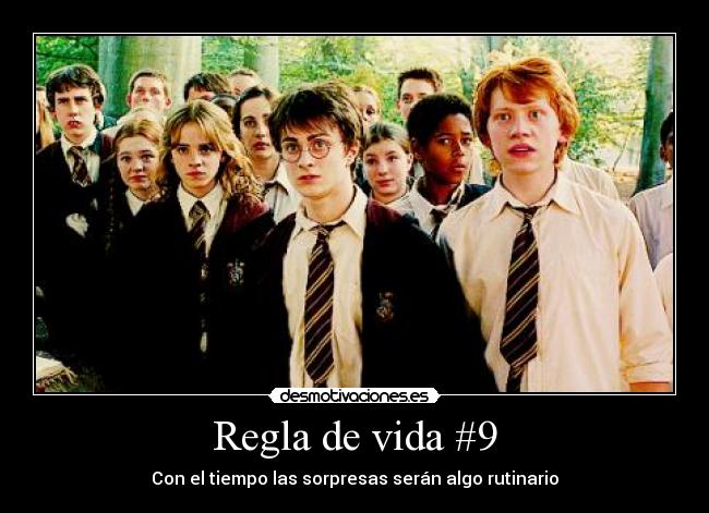 Regla de vida #9 -