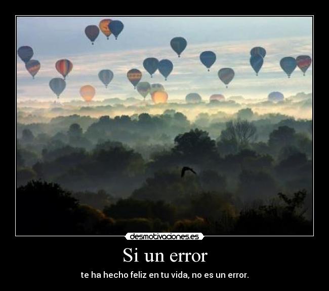 Si un error - 