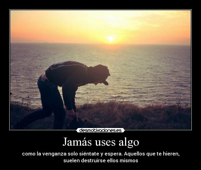 carteles venganza desmotivaciones