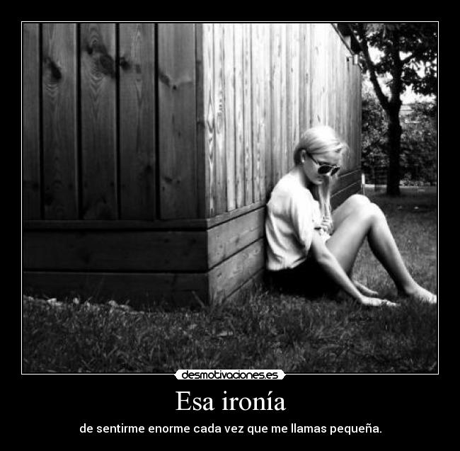 Esa ironía - 