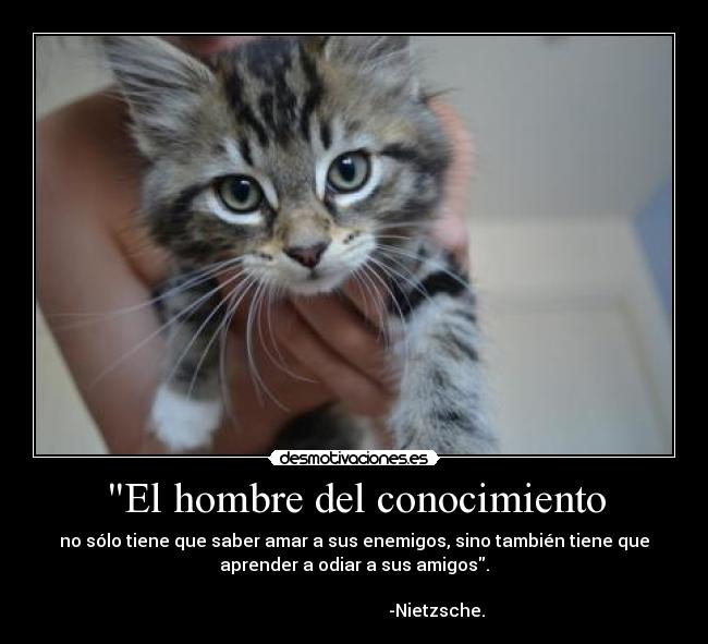 El hombre del conocimiento - 