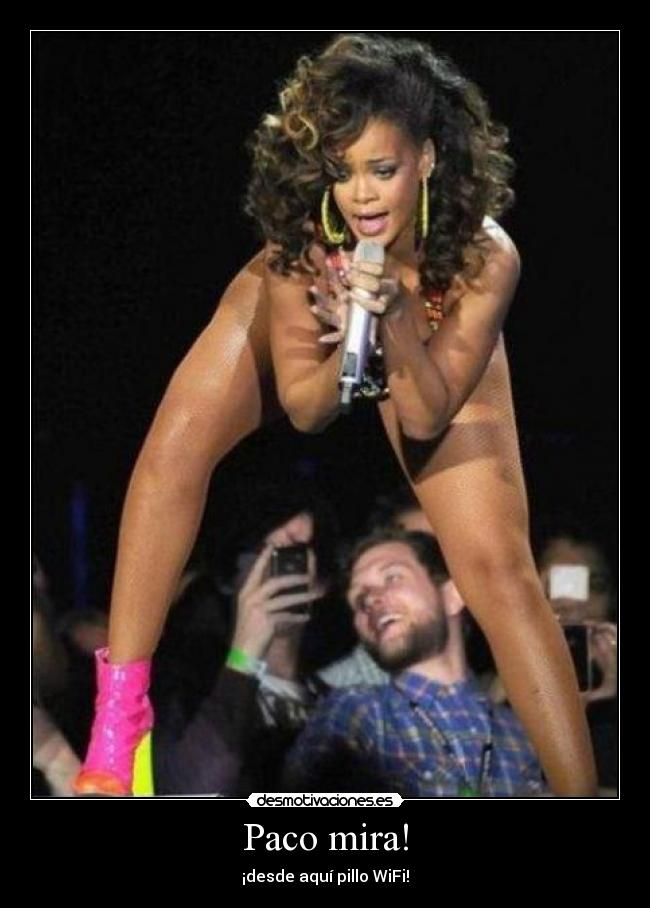 Paco mira! - ¡desde aquí pillo WiFi!