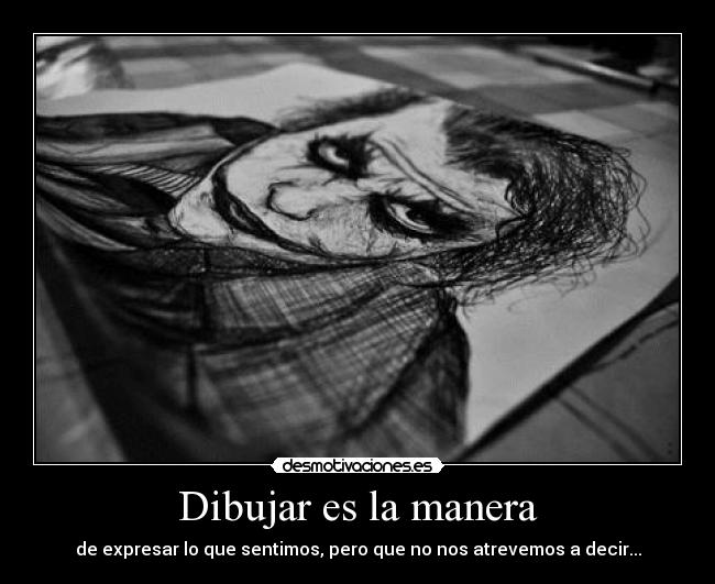 Dibujar es la manera -