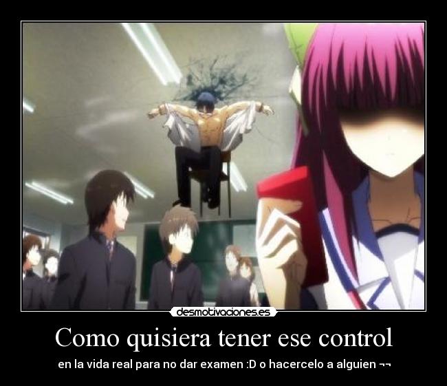 Como quisiera tener ese control - 
