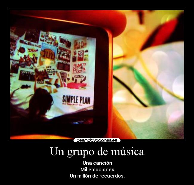 Un grupo de música - 