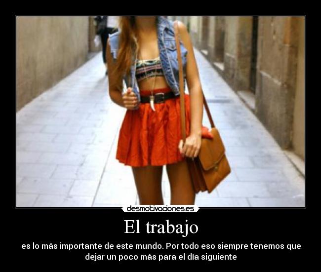 El trabajo - 