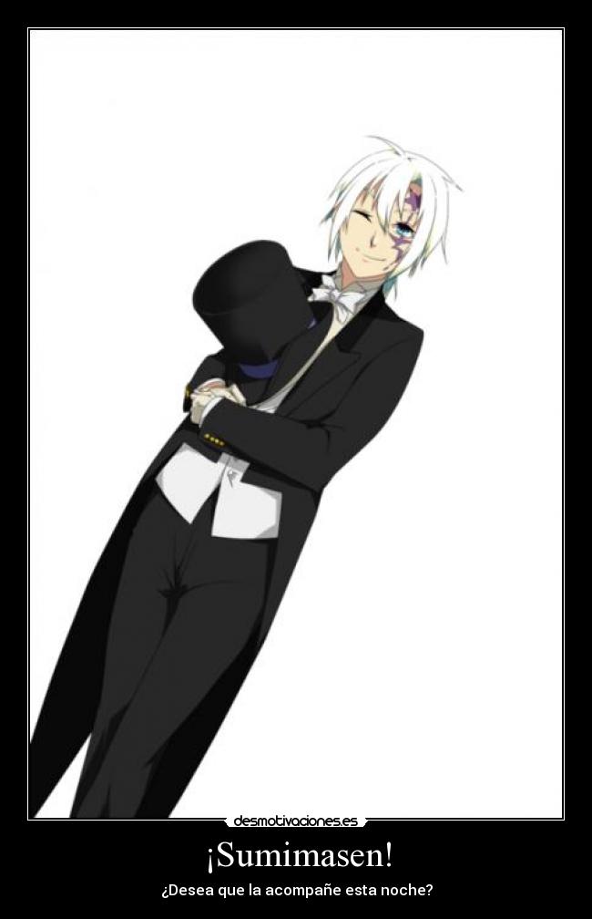 ¡Sumimasen! - ¿Desea que la acompañe esta noche?