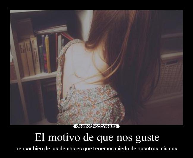 carteles motivo pensar bien nosotros mismos demas pink desmotivaciones