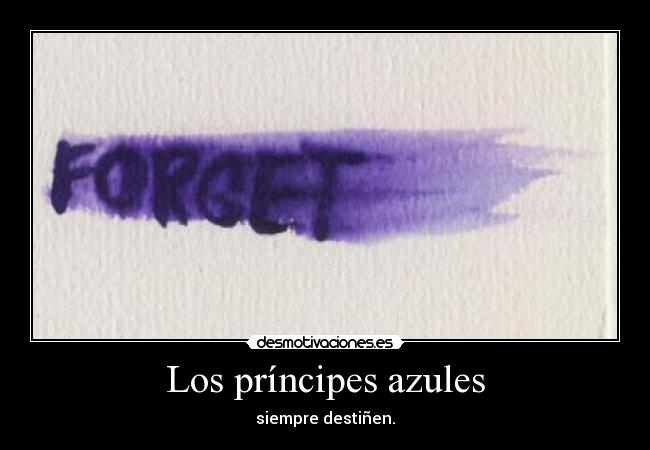 Los príncipes azules -