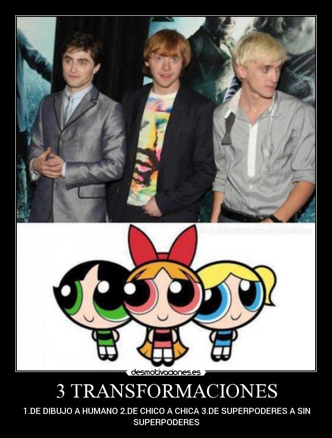 3 TRANSFORMACIONES - 