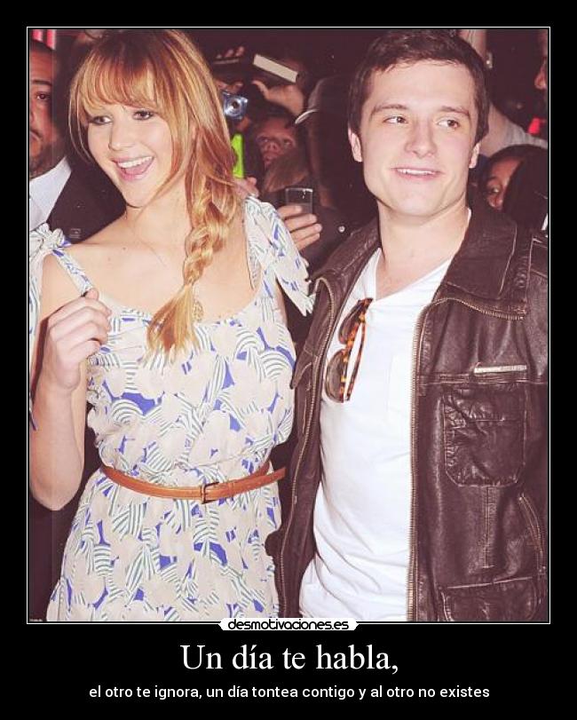 Un día te habla, -