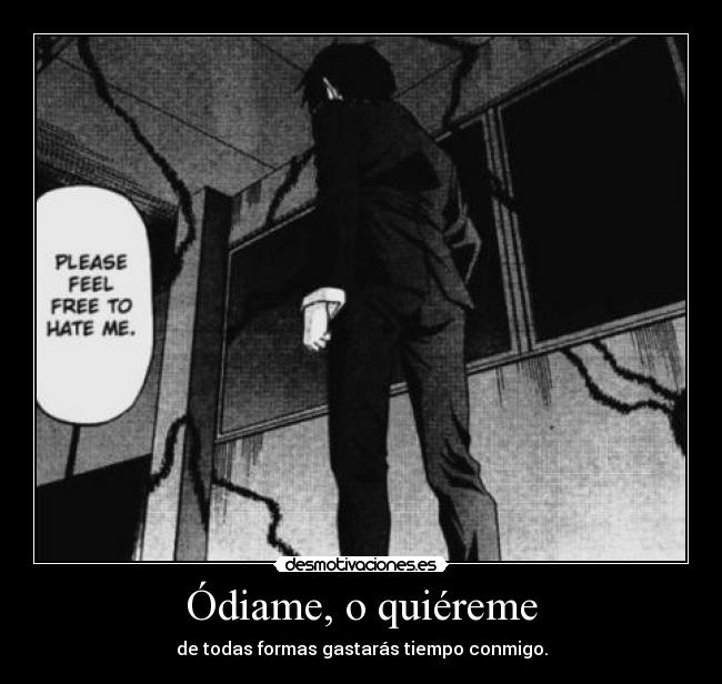Ódiame, o quiéreme - 