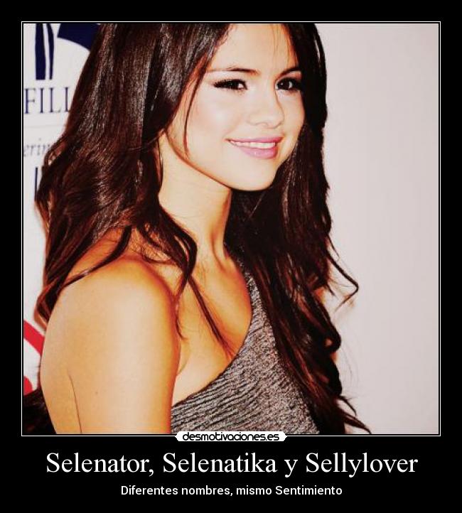 Selenator, Selenatika y Sellylover - Diferentes nombres, mismo Sentimiento♥