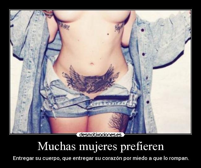 carteles muchas mujeres prefieren desmotivaciones