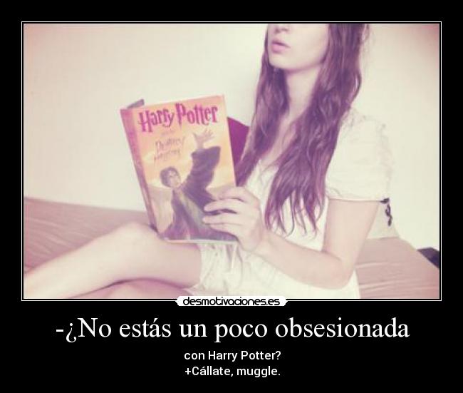 -¿No estás un poco obsesionada - 