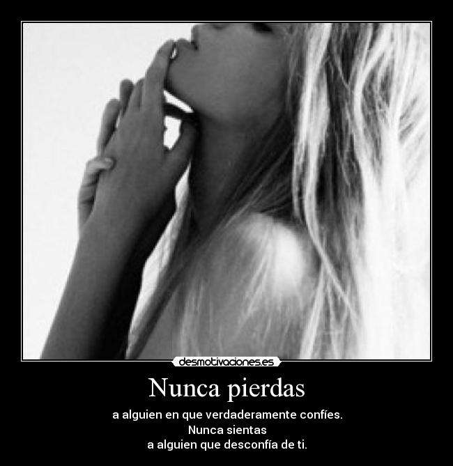 Nunca pierdas - 