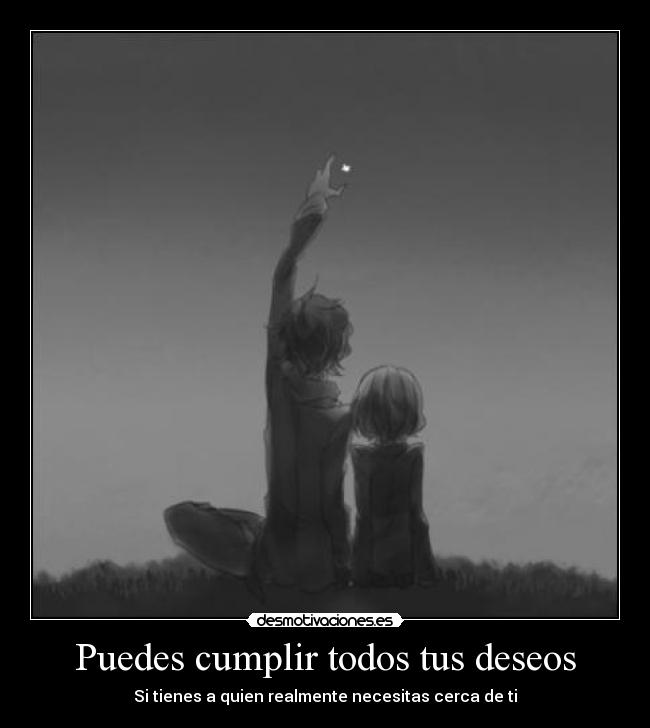 Puedes cumplir todos tus deseos - 