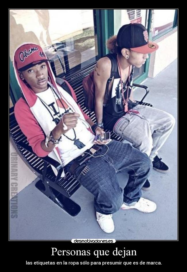 Personas que dejan -