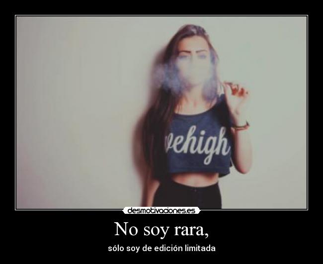 No soy rara, - 