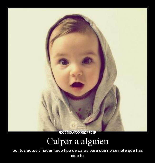Culpar a alguien - 