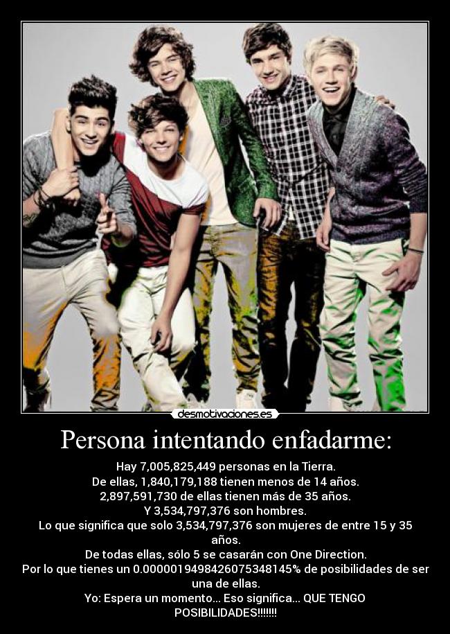 carteles one direction directioners que suerte este vuestra parte desmotivaciones