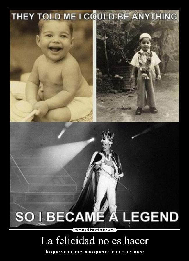 La felicidad no es hacer - 