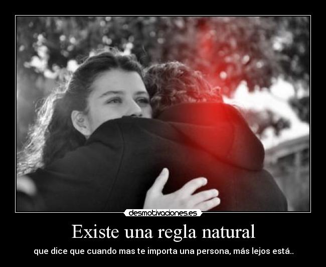 Existe una regla natural - 