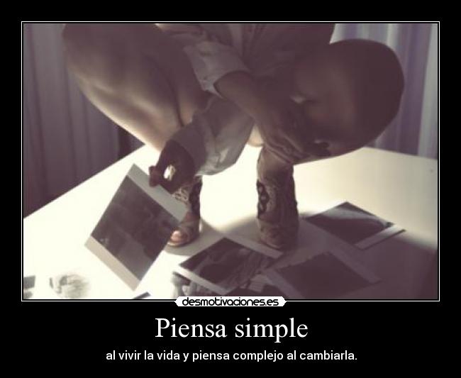 Piensa simple - 