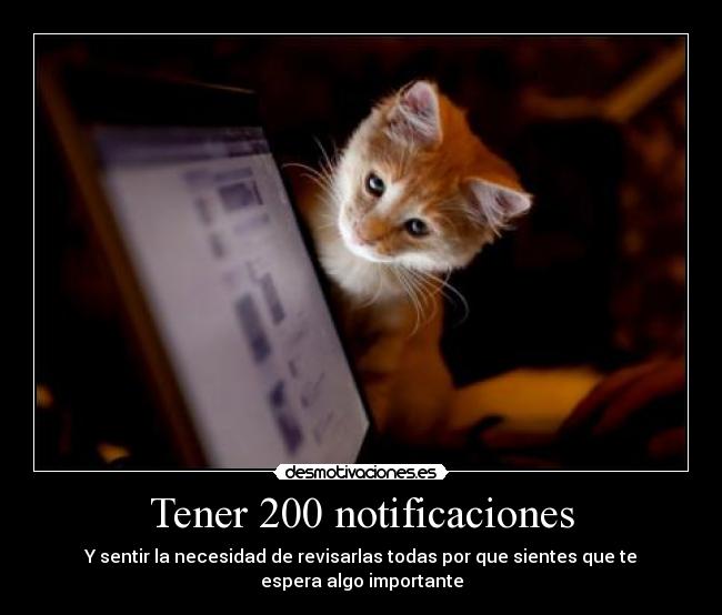 Tener 200 notificaciones -