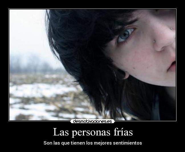 Las personas frías - 