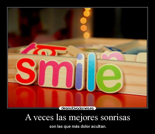 carteles mercedesls sonrisas dolor ocultar desmotivaciones