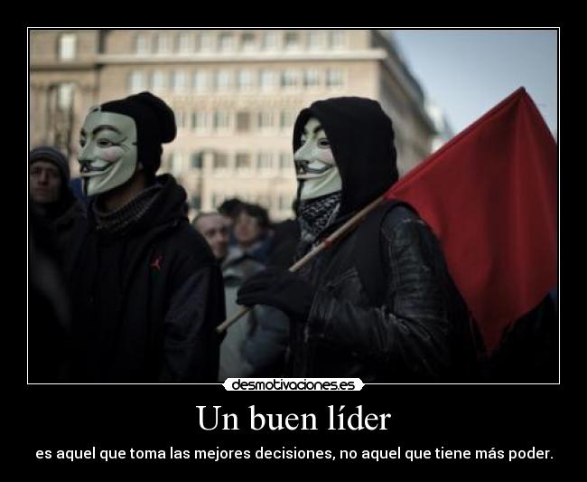 Un buen líder - 