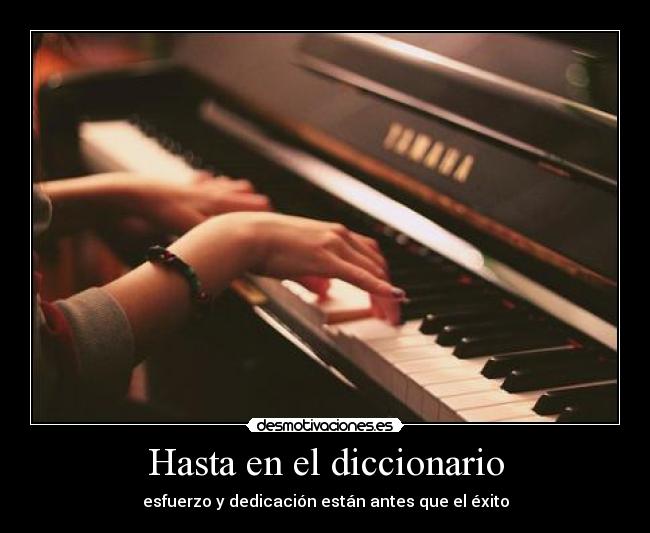 Hasta en el diccionario -