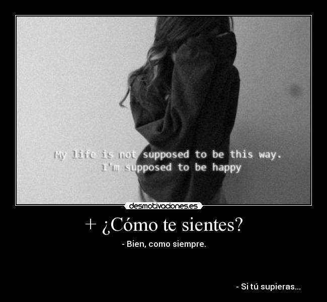 + ¿Cómo te sientes? - 