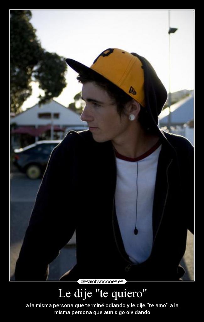 Le dije te quiero -